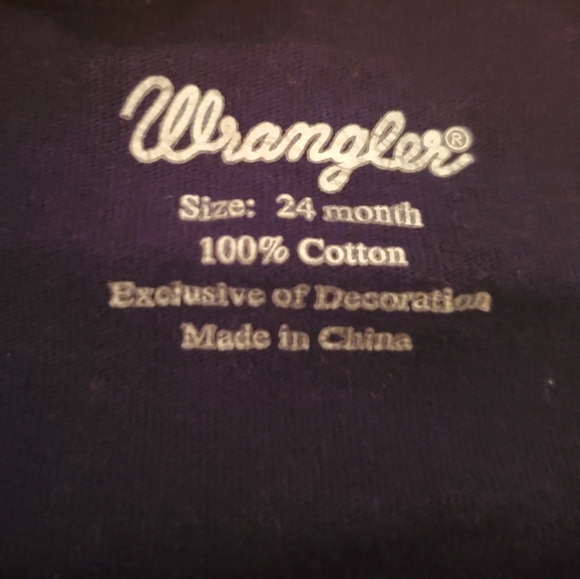 Boys Wrangler Western Rodeo PJ'S - Picture 2 of 2